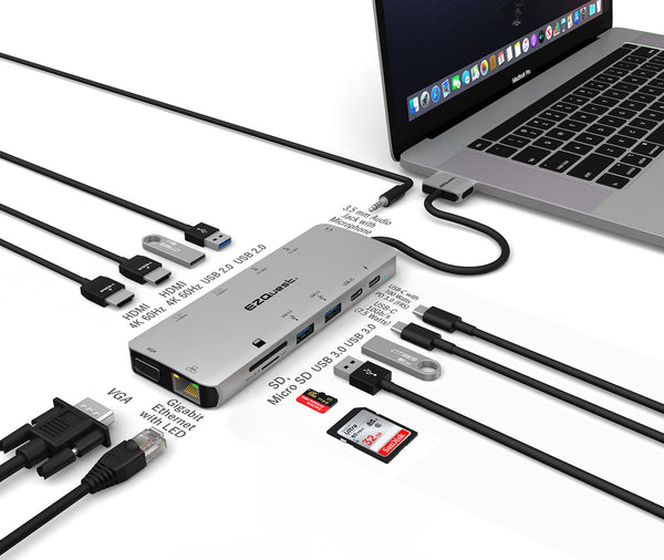 Getting Started With the EZQuest USB-C Multimedia Hub