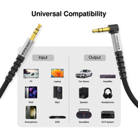 DuraGuard Stereo 3.5mm TRS Audio Cable 90 Degree 2 Meter image 7