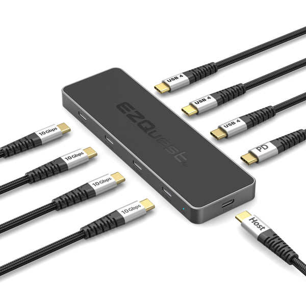 USB 4 Dual Display 8-in-1 Hub - Pro Series image 2 — alternate view