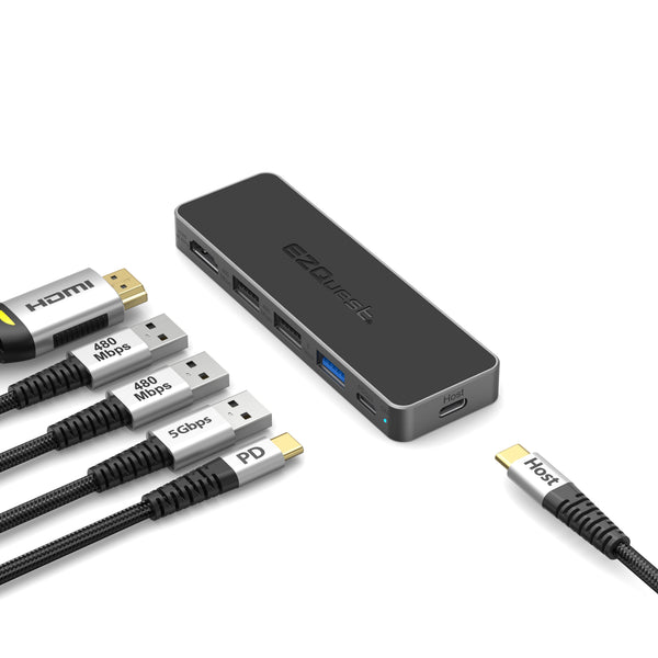 USB-C 5-in-1 Multimedia Hub - Pro Series image 3 — alternate view
