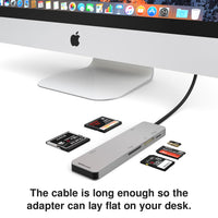 USB-C CFast 2.0 Card Reader 5 Ports with UHS II SD/Micro SD image 4