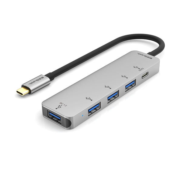 4-Port USB 3.0 Hub Adapter with USB-C PD 3.0 image 2 — alternate view