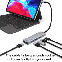 4-Port USB 3.0 Hub Adapter with USB-C PD 3.0 image 4