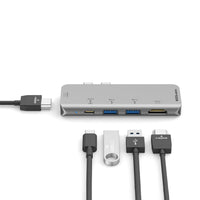 USB-C Dual HDMI Multimedia Hub Adapter 5 Ports with Power Delivery 3.0 image 3