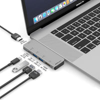 USB-C Dual HDMI Multimedia Hub Adapter 5 Ports with Power Delivery 3.0 image 4
