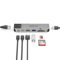 USB-C Multimedia Hub Adapter 8 Ports with 4K 60Hz and Power Delivery 3.0 image 4