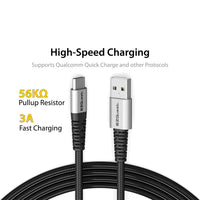 DuraGuard USB-C to USB-A Charge and Sync Cable image 2
