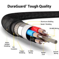 DuraGuard USB-C to USB-A Charge and Sync Cable image 4