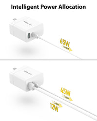 UltimatePower 65W GaN USB-C PD Wall Charger image 5