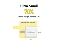 UltimatePower Mini 30W GaN USB-C PD Wall Charger image 3