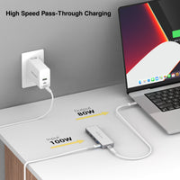 Pro Series USB-C 5-in-1 Multimedia Hub - White