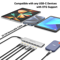 USB-C Slim Gen 2 Hub Adapter 6-in-1 image 4