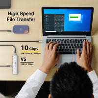 USB-C Slim Gen 2 Hub Adapter 6-in-1 image 5