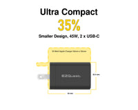 UltimatePower 45W GaN II USB-C PD Wall Charger image 4