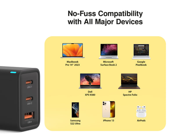UltimatePower 65W GaN II USB-C PD Wall Charger image 2 — alternate view