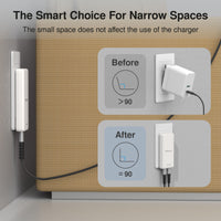 UltraSlim 70W GaN II Dual USB-C PD Wall Charger image 2