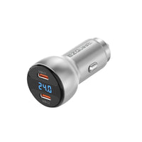 UltimatePower USB-C 72W Car Charger Dual Port with Display image 1