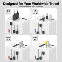WorldTravel 35W GaN 5 Port with PD Wall Charger image 2
