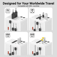 WorldTravel 65W GaN 5 Port with PD Wall Charger image 2