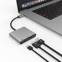 USB-C Multimedia Charging Adapter 3 Ports with PD 3.0 and BC1.2 image 2