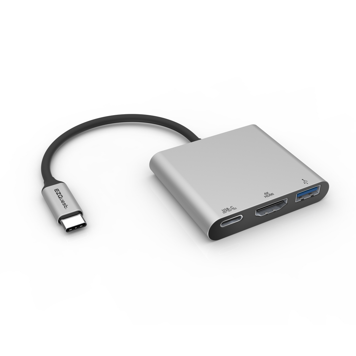 USB-C Multimedia Charging Adapter 3 Ports with PD 3.0 and BC1.2