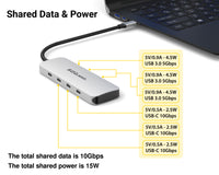 USB-C Gen 2 Hub Adapter 7-Ports image 4
