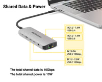 USB-C Multimedia 10-in-1 Gen 2 Hub image 3